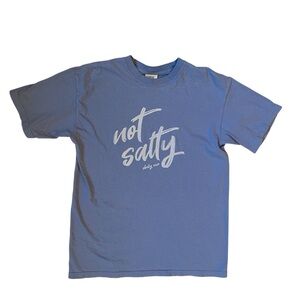 Women’s/Girls Shelly Cove blue short-sleeved Size M